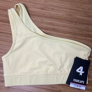 NWT FOURLAPS SOLO BRA BANANA